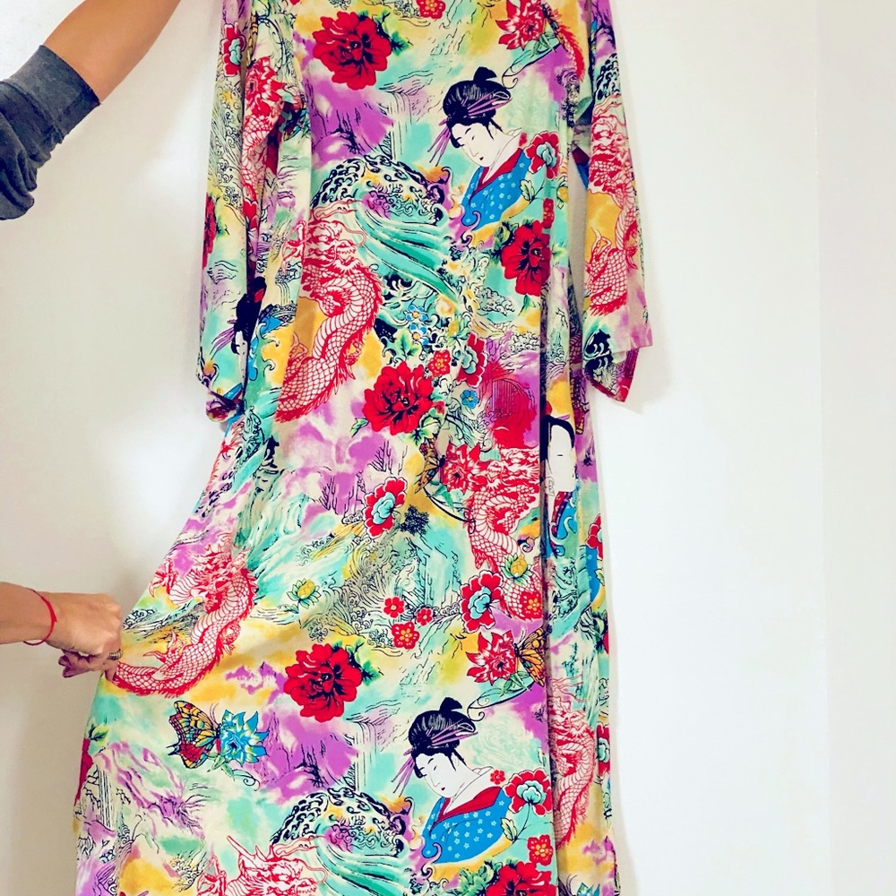 Asian robe/long dress